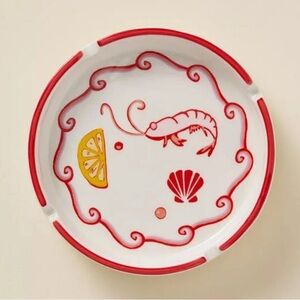 Urban Outfitters Home Graphic Printed Ashtray - Shrimp | NWT
